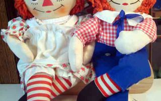 Raggedy Ann and Raggedy Andy