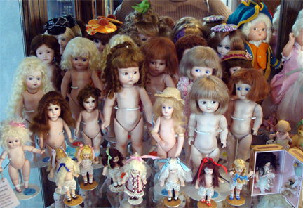 All Bisque Dolls - Antique Reproductions