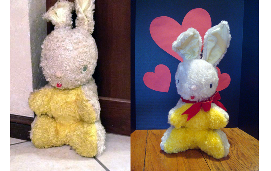 Stuffed Rabbit Repair