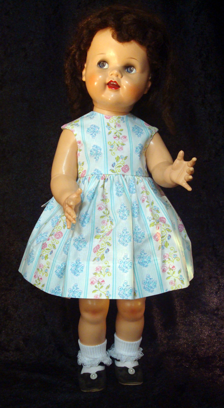 Saucy Walker Doll Sundress-Aqua