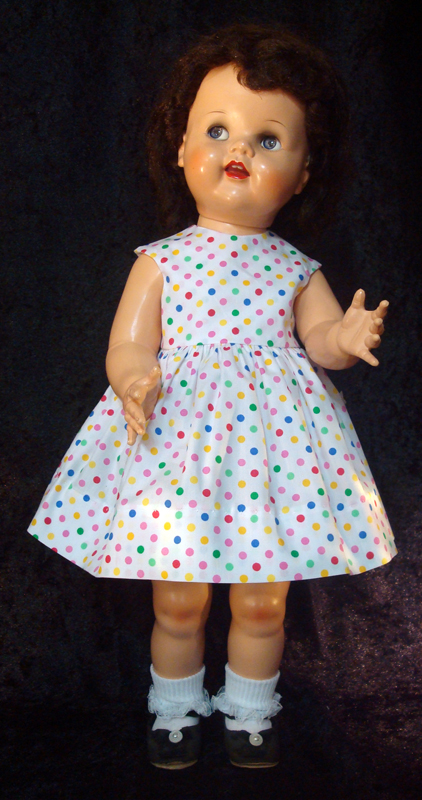 Saucy Walker Doll Sundress-Dots
