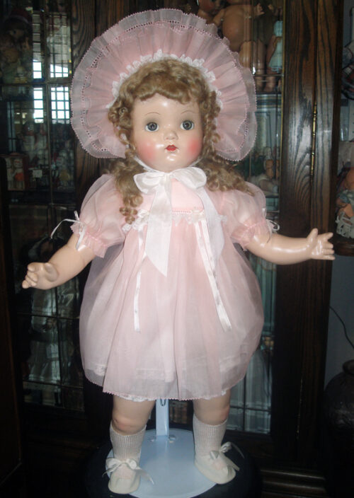 Pink Organdy BabyDoll Dress