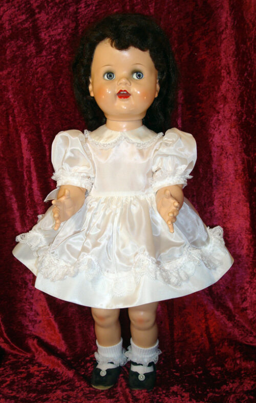 SaucyWalker Doll Dress PartyWhite