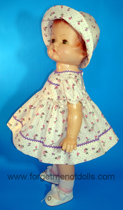 Purple Patsy Day Dress&Hat