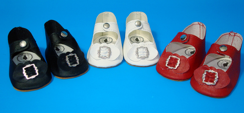 ShirleyTemple Center-Snap Doll Shoes