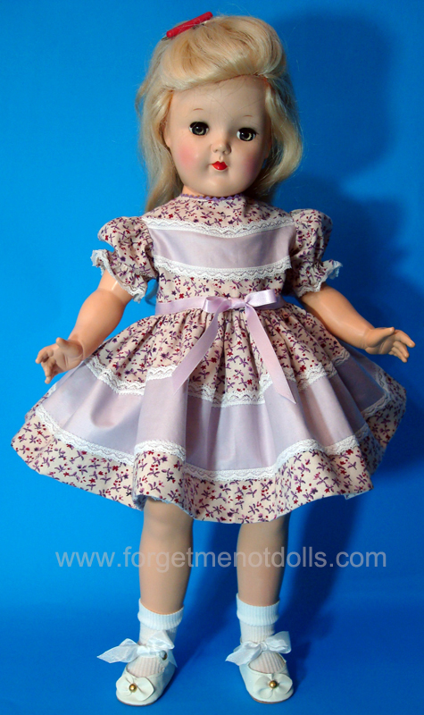 Lilac Overlay Toni-Doll Dress