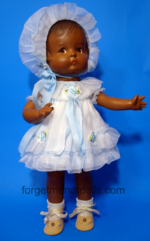 PatsyDoll Blue Organdy PartyDress