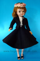 CissyDoll Black Secretary Outfit