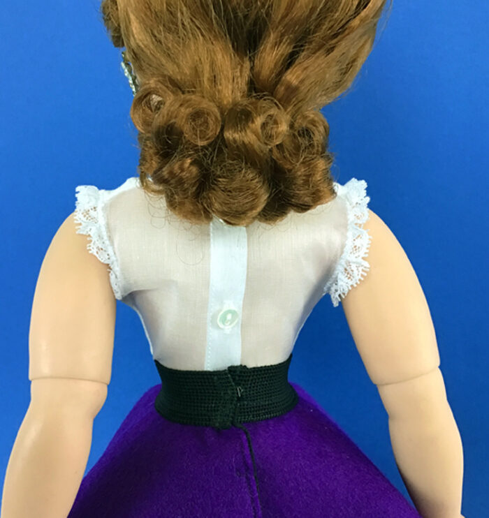 CissyDoll Purple Secretary Outfit - Image 2
