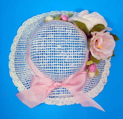Ginny Doll Hat wRoses