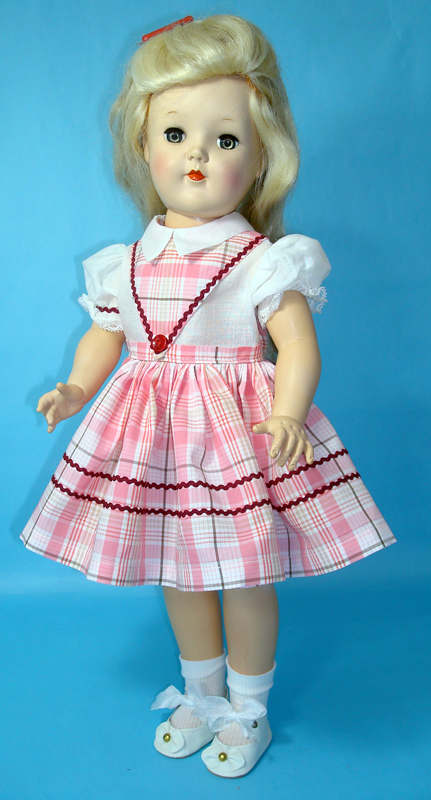 VFront PinkPlaid ToniDoll Dress