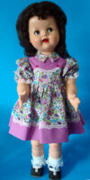 SaucyWalker DollDress PurpleTwo-Tone