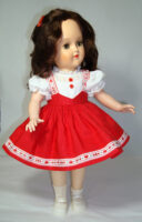 Red Tyrolean Toni-Doll Dress