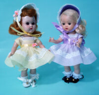GinnyDoll Organdy Dress PantiesHat