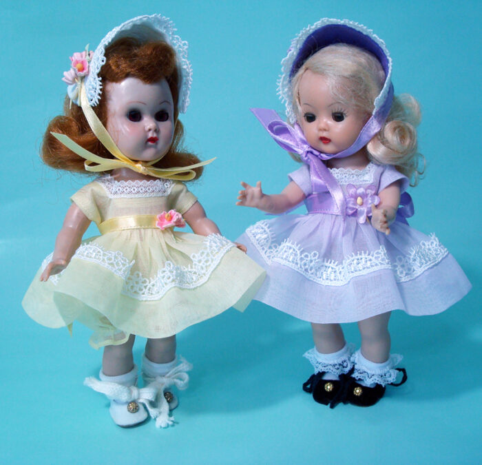 GinnyDoll Organdy Dress PantiesHat